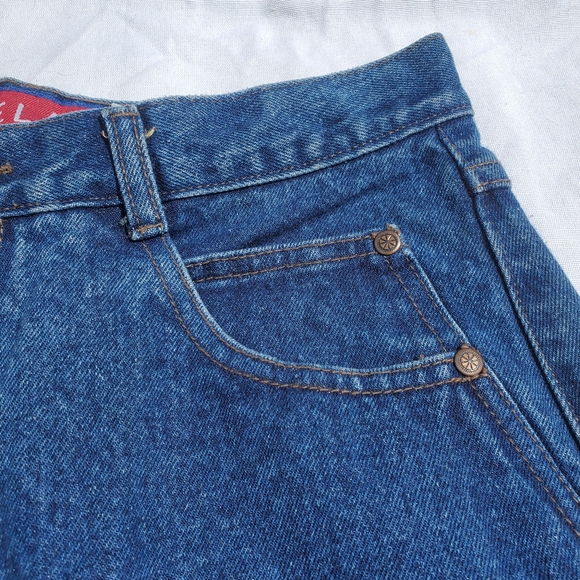 Vintage Posted Relaxed Denim Jeans - Picture 3 of 10